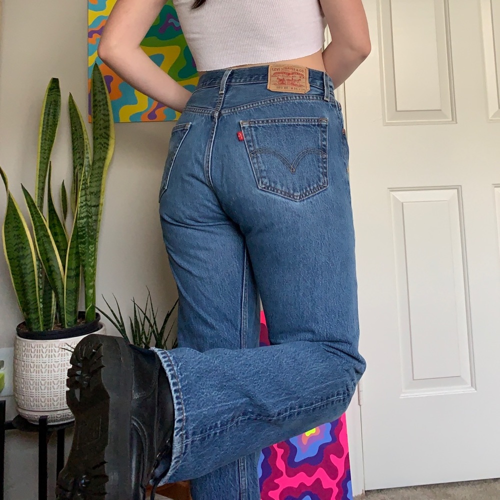Levi’s jeans 501 medium wash
